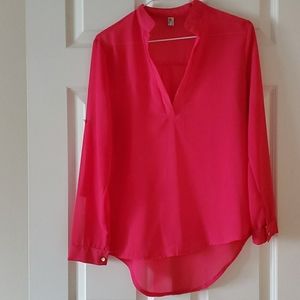 Blouse hot dark pink